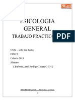 T.P 1 Psicologia General