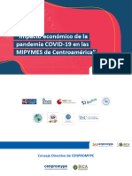 Impacto Economico de La Pandemia COVID-19 en Las MIPYMES de Centroamerica