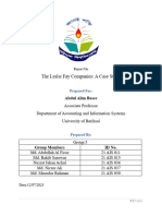 Group 05 Report - The Lesley Fay Company