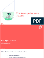 CRC - Free Time - Quality Meets Quantity