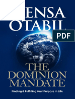 The Dominion Mandate Mensa Otabil