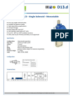 Solenoid Valve - 5/2 - Single Solenoid - Monostable: Benefits & Features