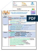 Final Exam Pointer Grade 2 - Second Term.