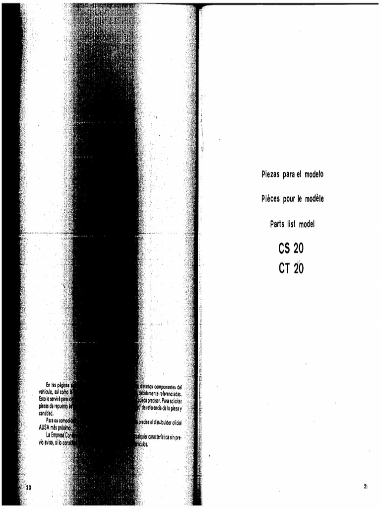 Ausa CS20-CT20 | PDF