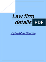 50 Law-Firms Details by Vaibhav Sharma