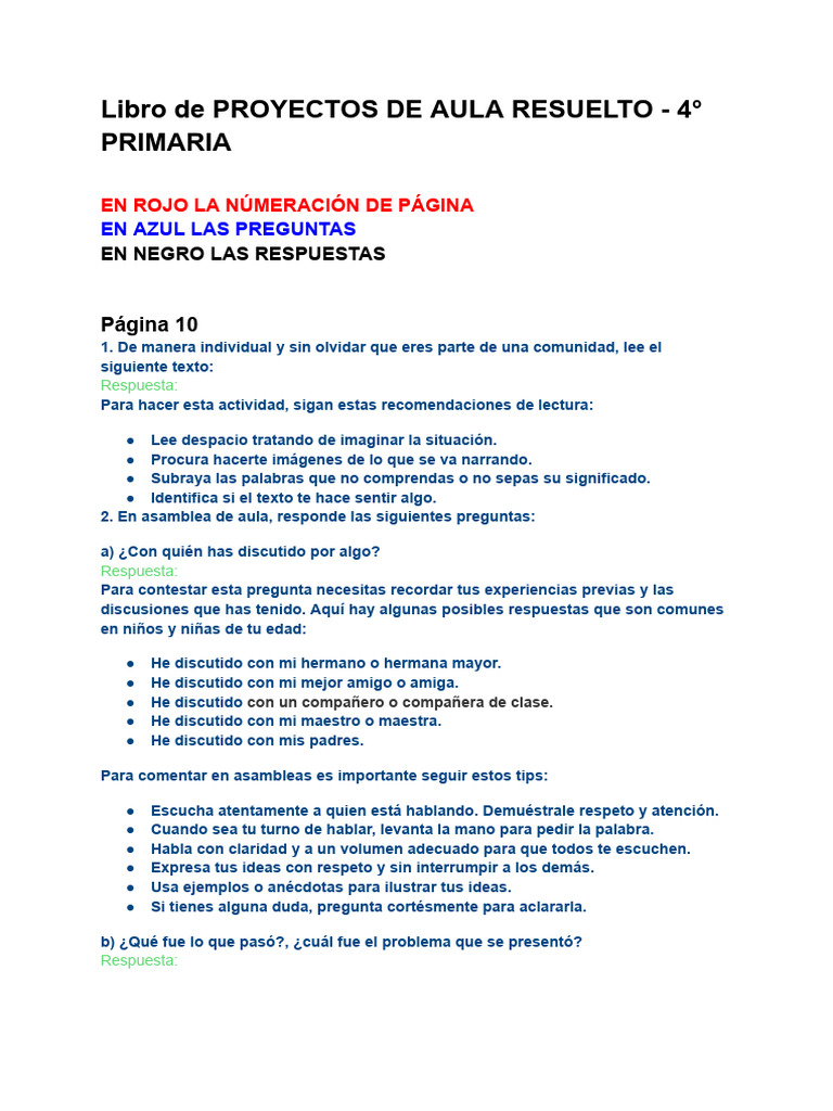 Proyectos de Aula para Cuarto Grado | PDF | Cómics | Dibujo