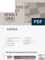 Objective and Key Result (OKR) : Prepared By: Abdulrahman Almutairi
