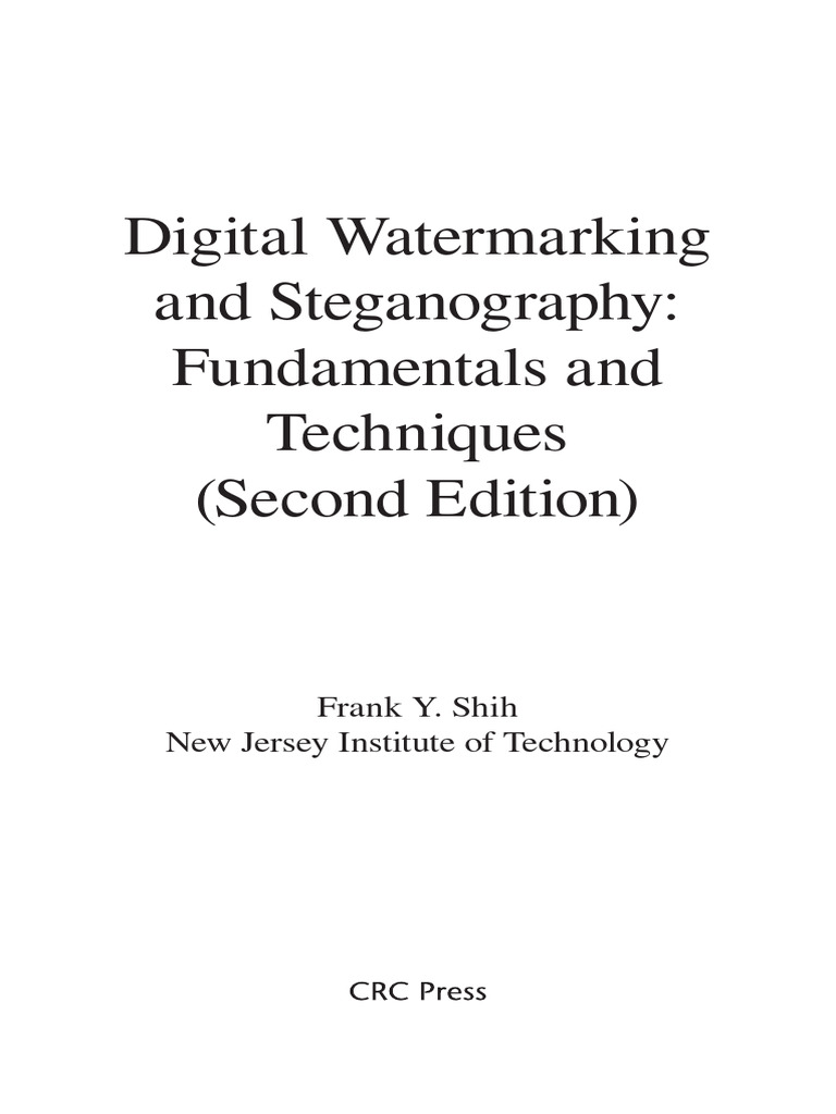 Dokumen Pub Digital Watermarking and Steganography Fundamentals and