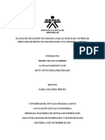 Planeación de Gestión Tecnológica