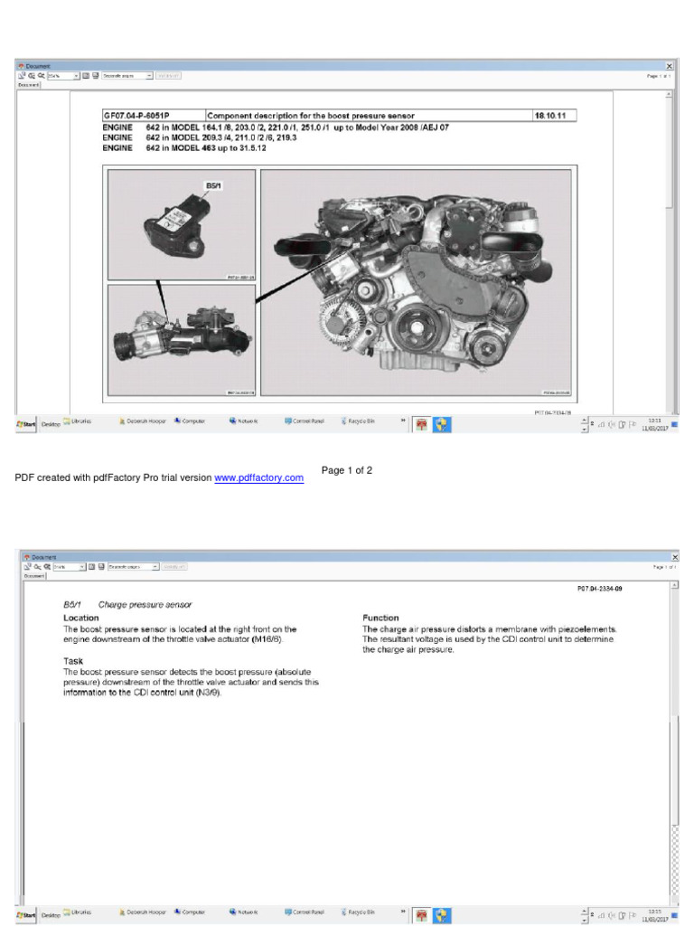 W211 646 B5-1 Function | PDF