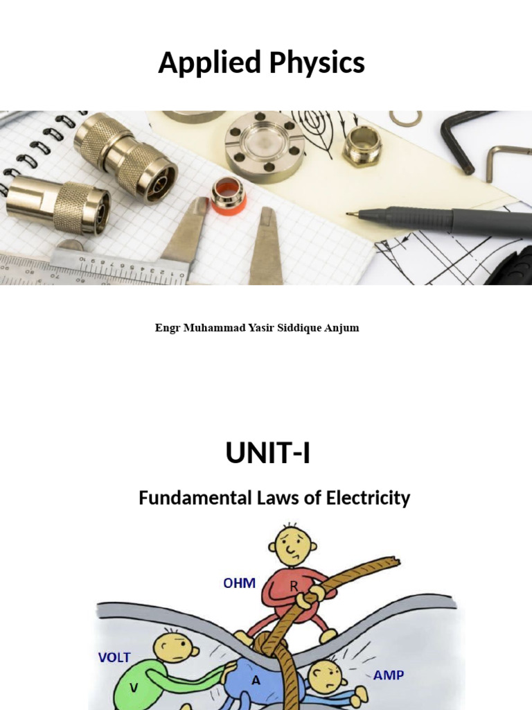 Lec Basics of Electronics PDF Voltage Series And Parallel Circuits