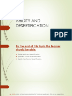 Aridity and Desertification