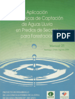 Aplicacion de Tecnicas de Captacion de Aguas Lluvias en Periodo de Secano para Forestacion