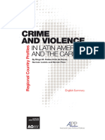 Crime and Violence in Latin America and The Caribbean