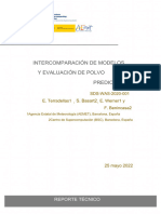 Technical Report SDS-WAS 2020-001 Model Intercomparison v1.1-2