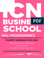 Student Handbook MSc2 Global Business Management