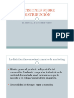 Distribuciòn