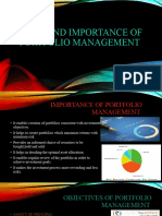 Need and Importance of Portfolio Management