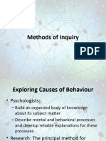 Methods of Inquiry