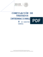 Compilación de Tratados Internacionales de Caracter General