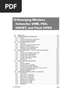 10 Emerging Wireless Networks: UWB, FSO, MANET, and Flash OFDM