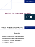 9 Analisis Del Sistema de Medición