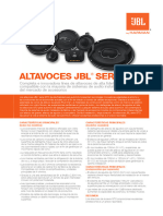 Altavoces JBL Serie Gto