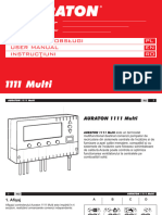 Instructiuni Auraton 1111 Multi