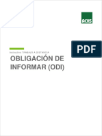 Obligacion de Informar (ODI)