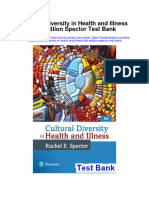 Cultural Diversity in Health and Illness 9th Edition Spector Test Bank