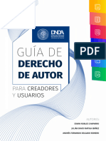 Guía de Derecho de Autor para Creadores y Usuarios