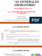 Unidad Didáctica 11 TGL El Sistema de Gestión de Calidad P