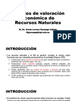 Métodos de Valoración Económica de Recursos Naturales 1