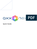 AxxonNext Verkorte Handleiding Engels - Axxon - Next - 3 1 1 - QuickGuide