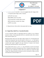 Assignment 3: 2.6 Single-Phase Half-Wave Controlled Rectifier