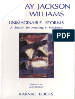 Unimaginable Storms A Search For Meaning in Psychosis by Steiner, John Williams, Paul Jackson, Murray