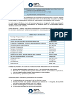 Indicaciones - Lecturas Acreditación Universitaria - 1º GRADO TT