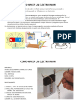 Como Hacer Un Electro Iman