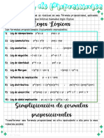 Tema ÁLGEBRA DE PROPOSICIONES (Apunte)