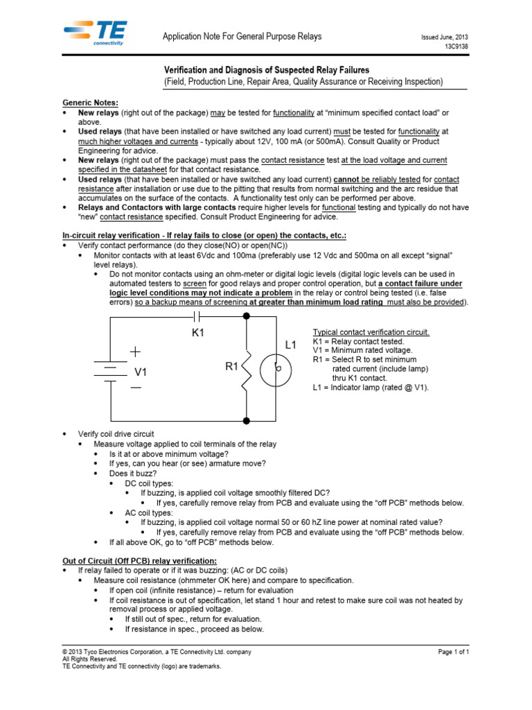 ENG CS 13C9138 Verification Diagnosis AppNote 0613 13C9138