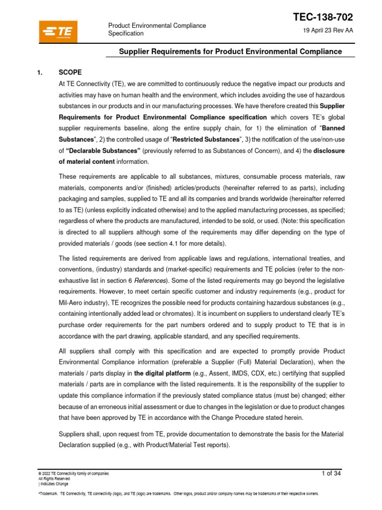 Eng SS Tec-138-702 Aa | PDF | Specification (Technical Standard ...