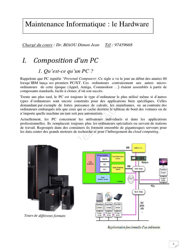 Matériel informatique: les composants de l'ordinateur - CNET France