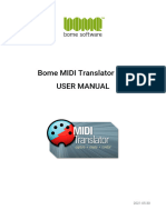 Miditranslator Manual