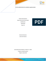 Fase 2 - Análisis de La Administración y Los Ambientes Organizacionales Dayana Ortiz