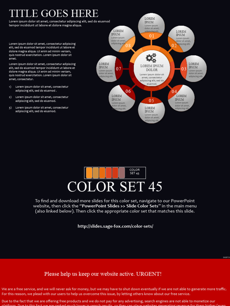 Free PowerPoint Slide 45 091119 19 | PDF | Websites | Internet Forum