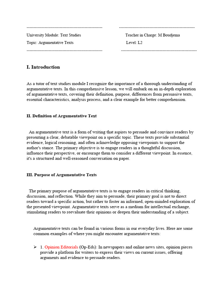 Argumentative text pdf rhetoric argument