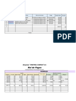 Rol de Paquetes Vacio