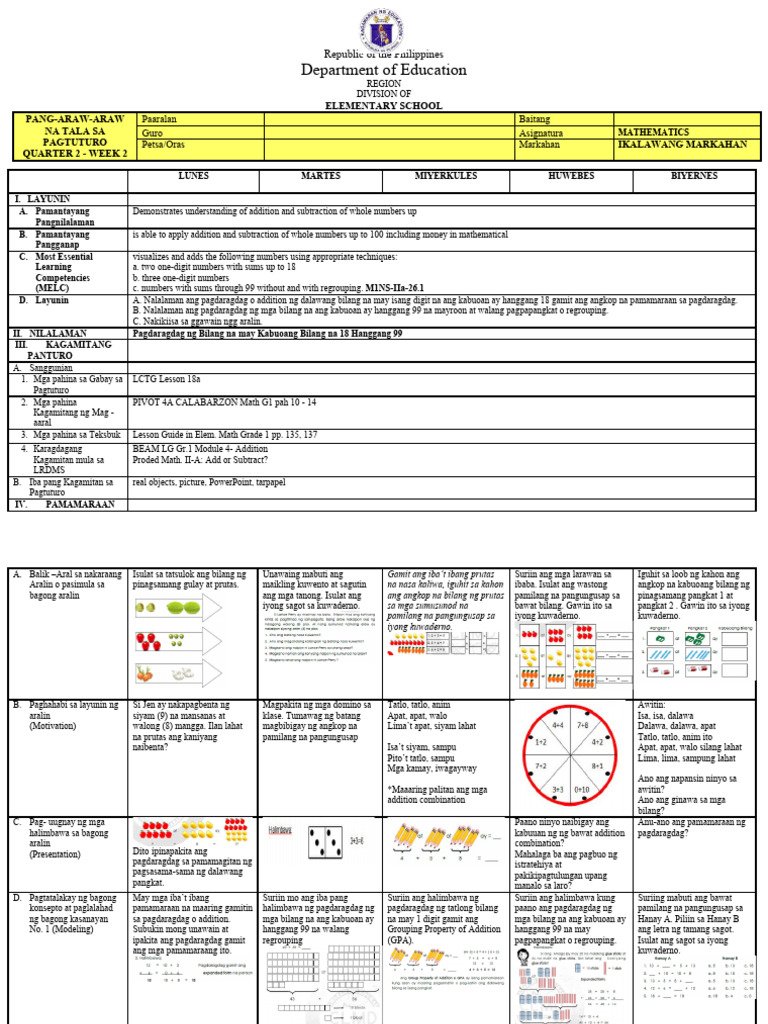 Grade 1-Math | PDF