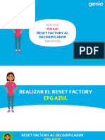 Reset Factory Al Decodificador