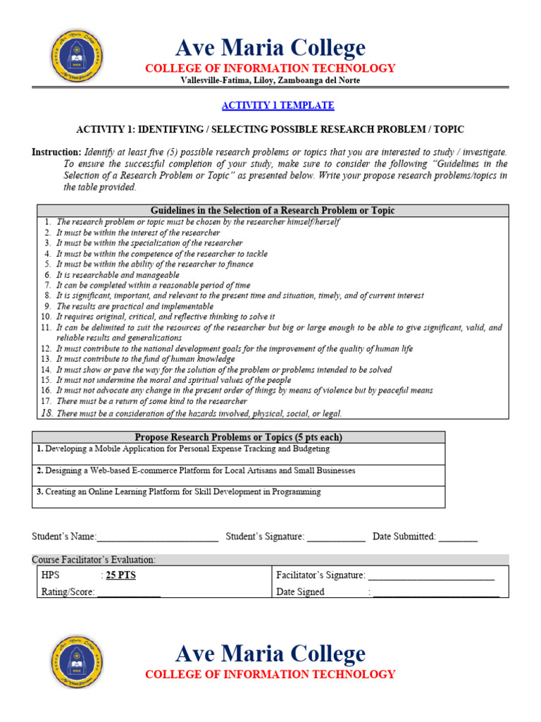 Ave Maria College | PDF | Usability | Educational Technology